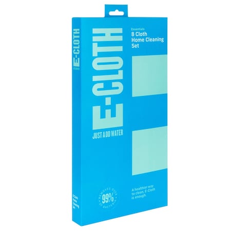 E-Cloth E-Cloth Home Cleaning Microfiber Home Cleaning Set 8 pk 10903